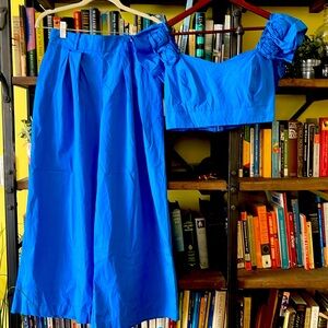 Chicwish Blue Two-Piece Set